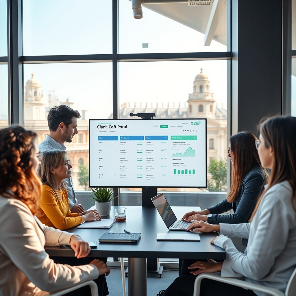 Portales personalizados para empresas de servicios
